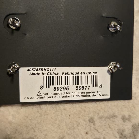 Coach Signature C Stud Earrings Set - Picture 5 of 5